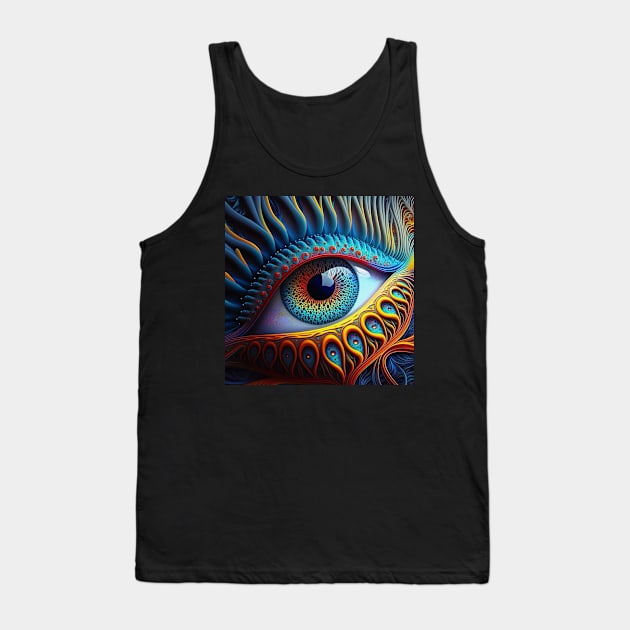 Third Eye Tank Top by taoistviking